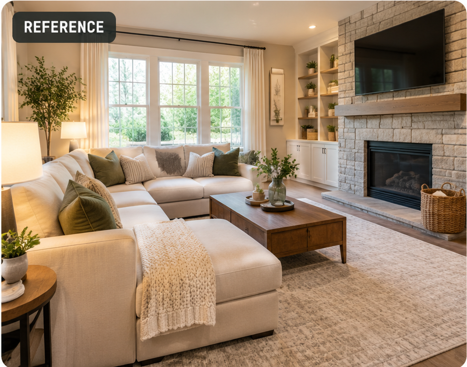 Reference staging photo